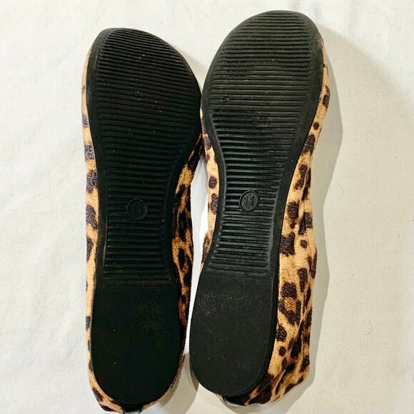 Mossimo Supply Co Leopard Print Ballet Flats Women's Size 11 - Picture 8 of 12